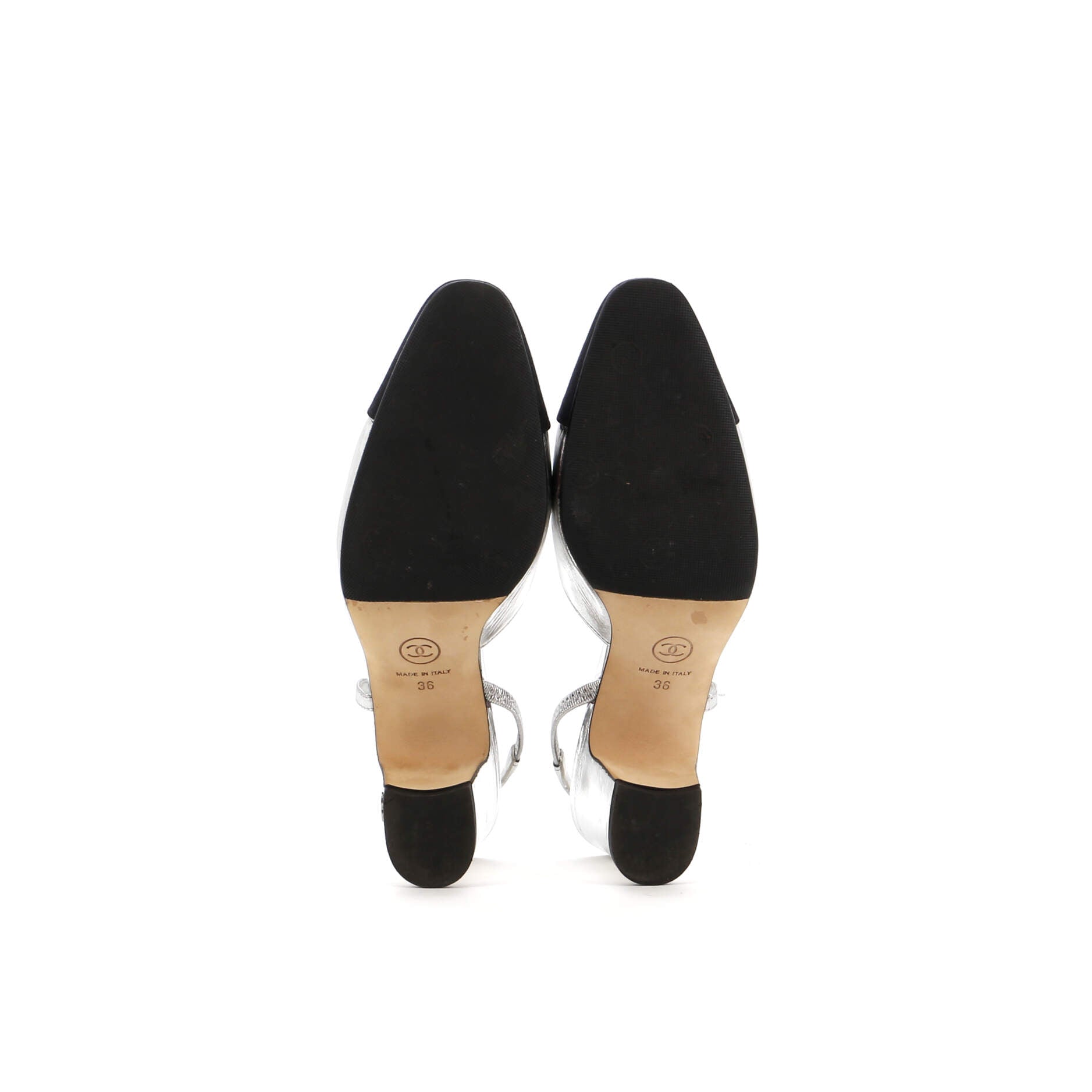 Women’s Cap Toe Slingback Pumps Leather