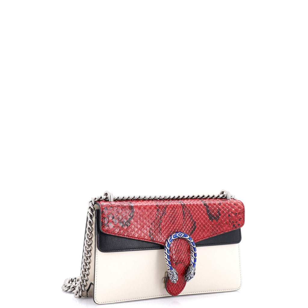Dionysus Bag Leather with Python Small