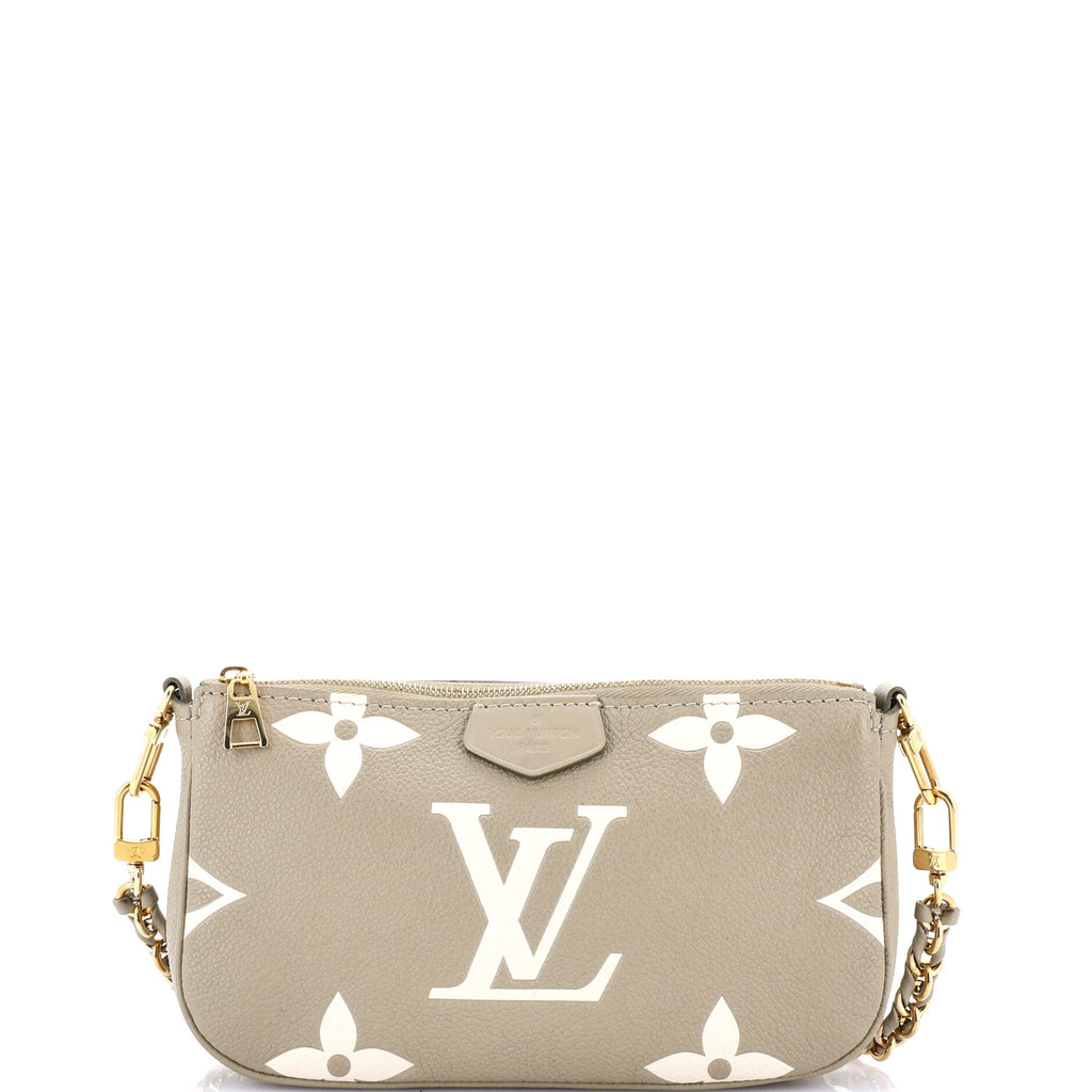 Multi Pochette Accessoires Pouch Bicolor Monogram Empreinte Giant Large