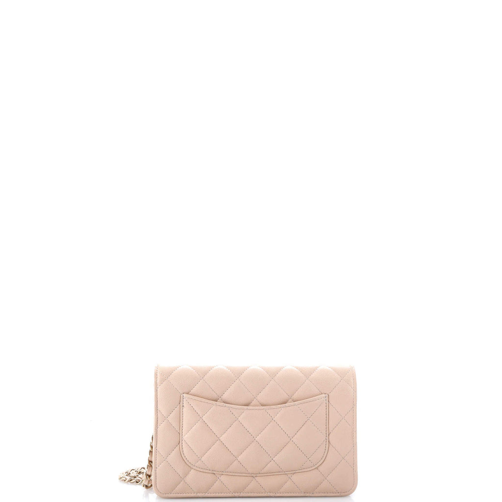Coco Candy Wallet on Chain Quilted Caviar