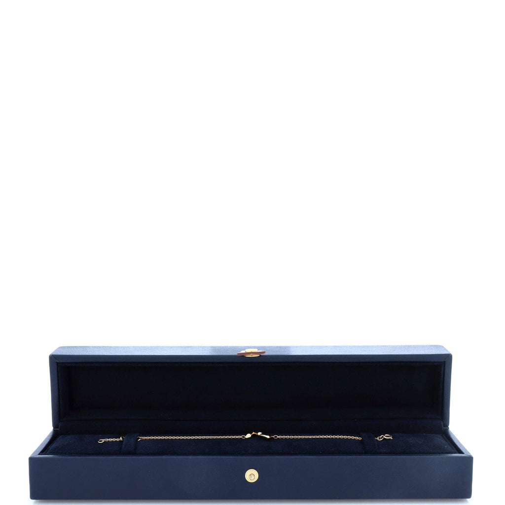 LV Volt Upside Down Chain Bracelet 18K Rose Gold