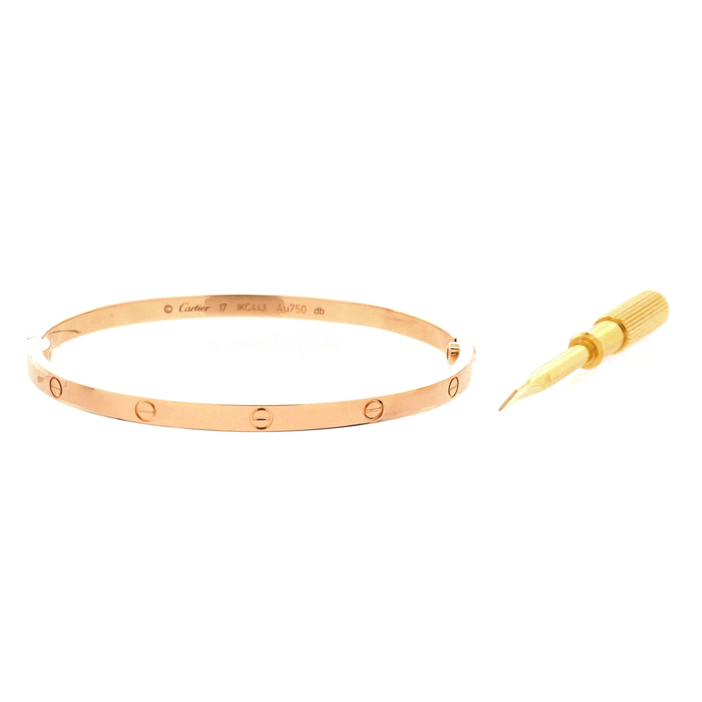 Love Bracelet 18K Rose Gold Small