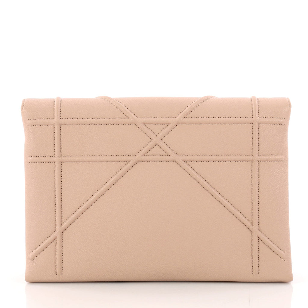 Diorama Flap Clutch Leather