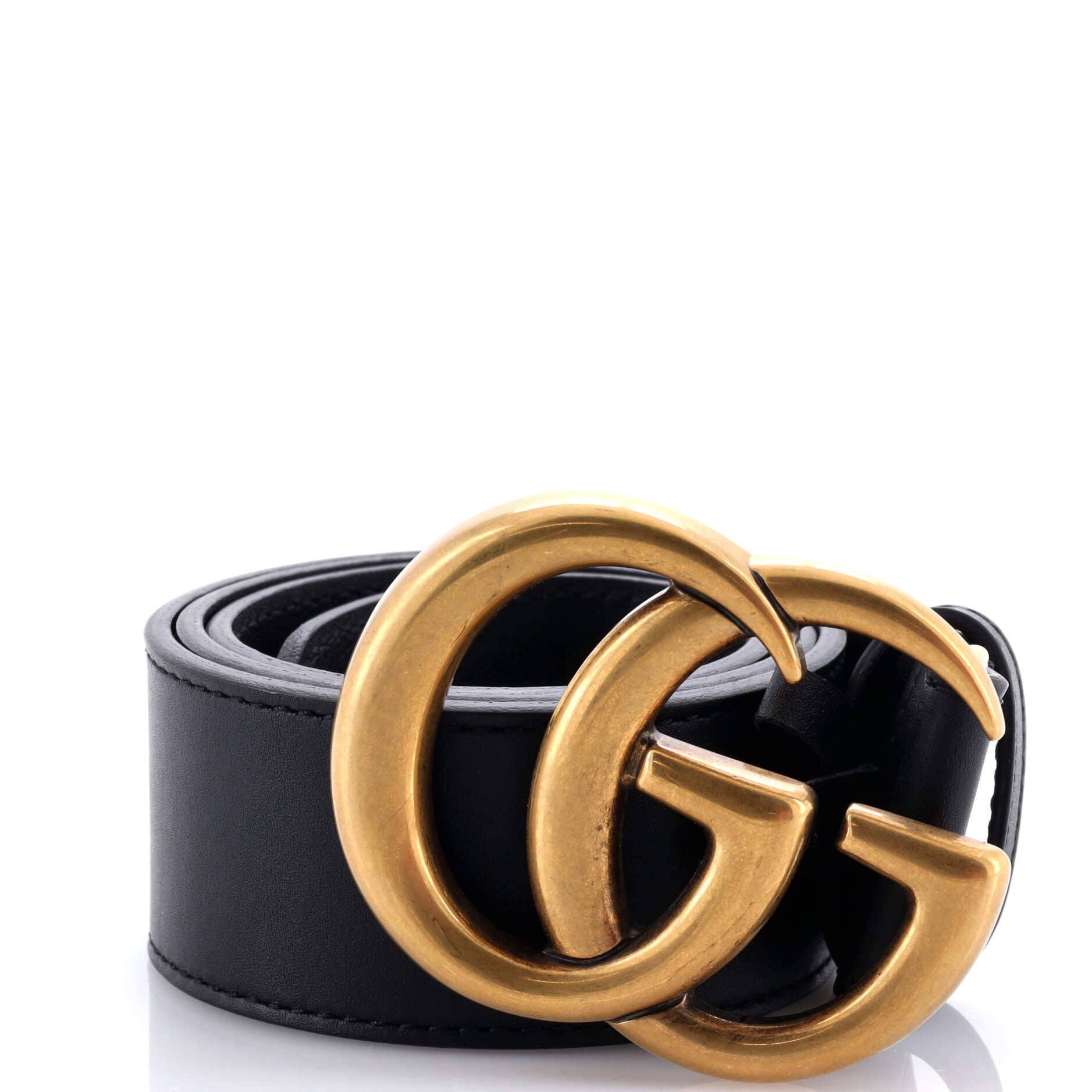 GG Marmont Belt Leather Wide 70