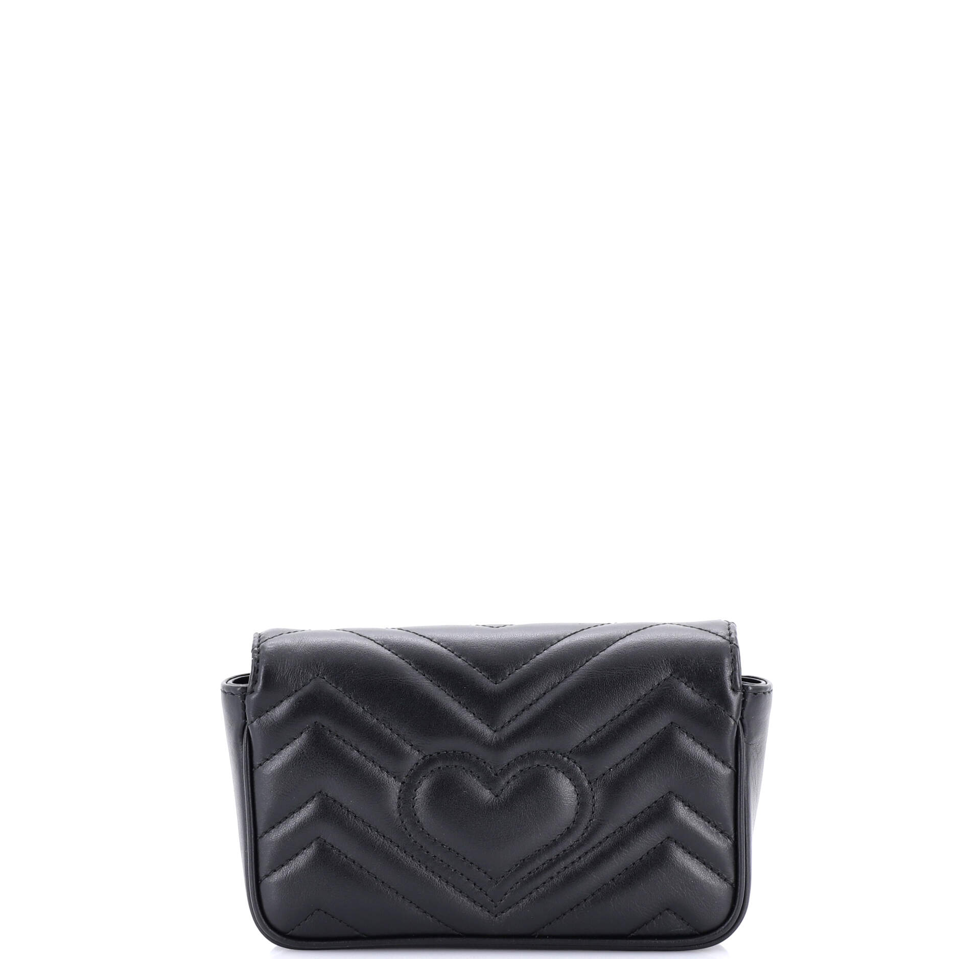 GG Marmont Flap Bag Matelasse Leather Super Mini