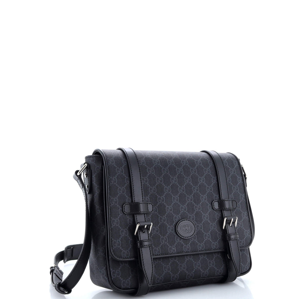 GG Messenger Bag GG Coated Canvas Medium