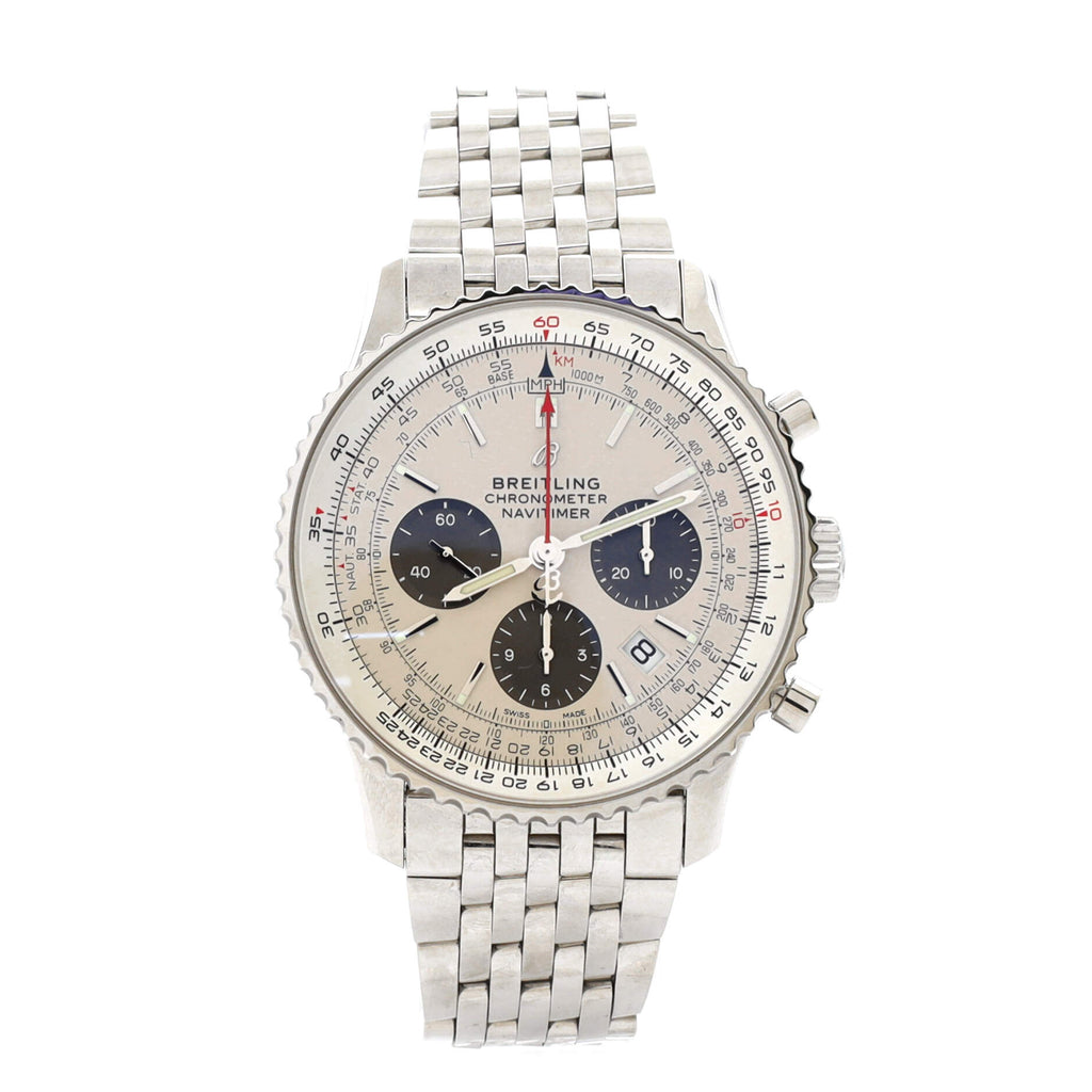Navitimer B01 Chronograph Automatic Watch Stainless Steel 43
