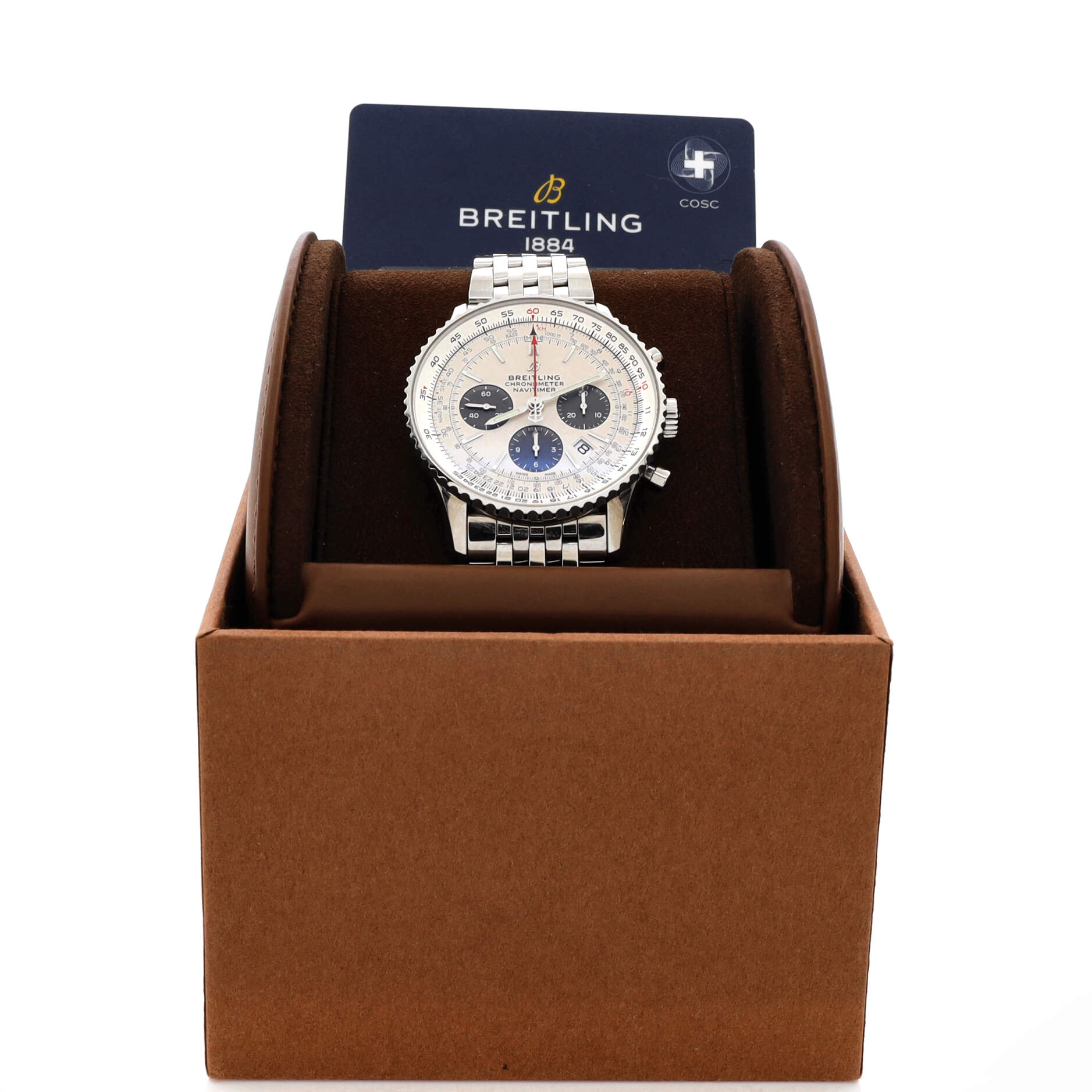 Navitimer B01 Chronograph Automatic Watch Stainless Steel 43