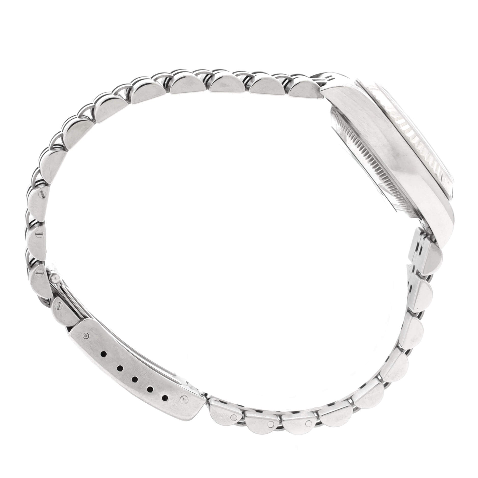 Oyster Perpetual Datejust Automatic Watch Stainless Steel and White Gold 26