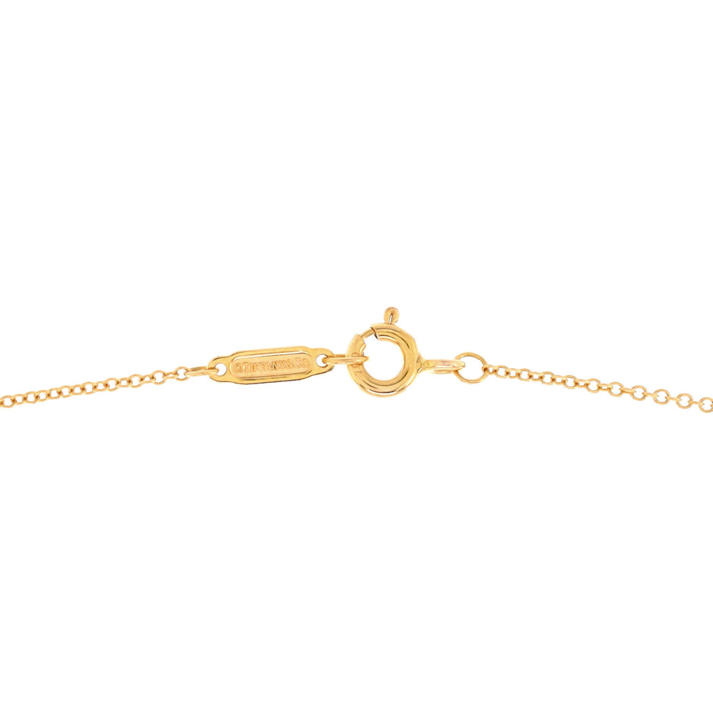 Victoria Pendant Necklace 18K Rose Gold with Diamonds Mini