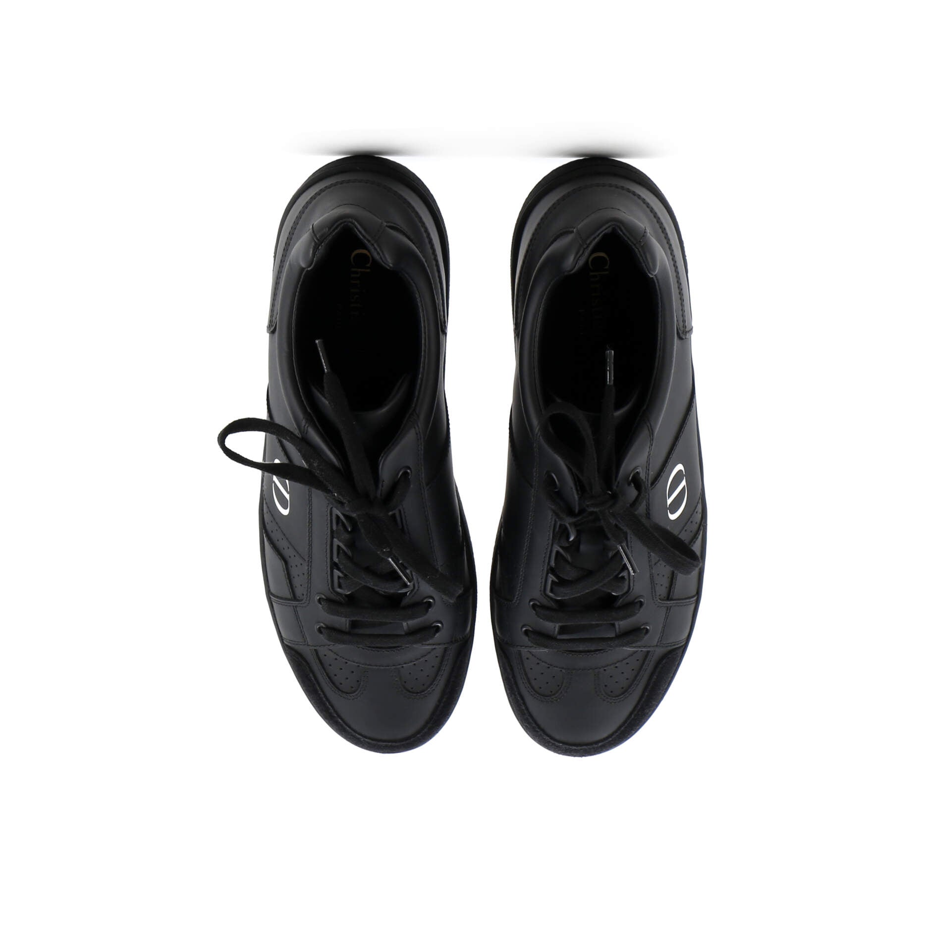 Logo Low-Top Sneakers Leather with Suede