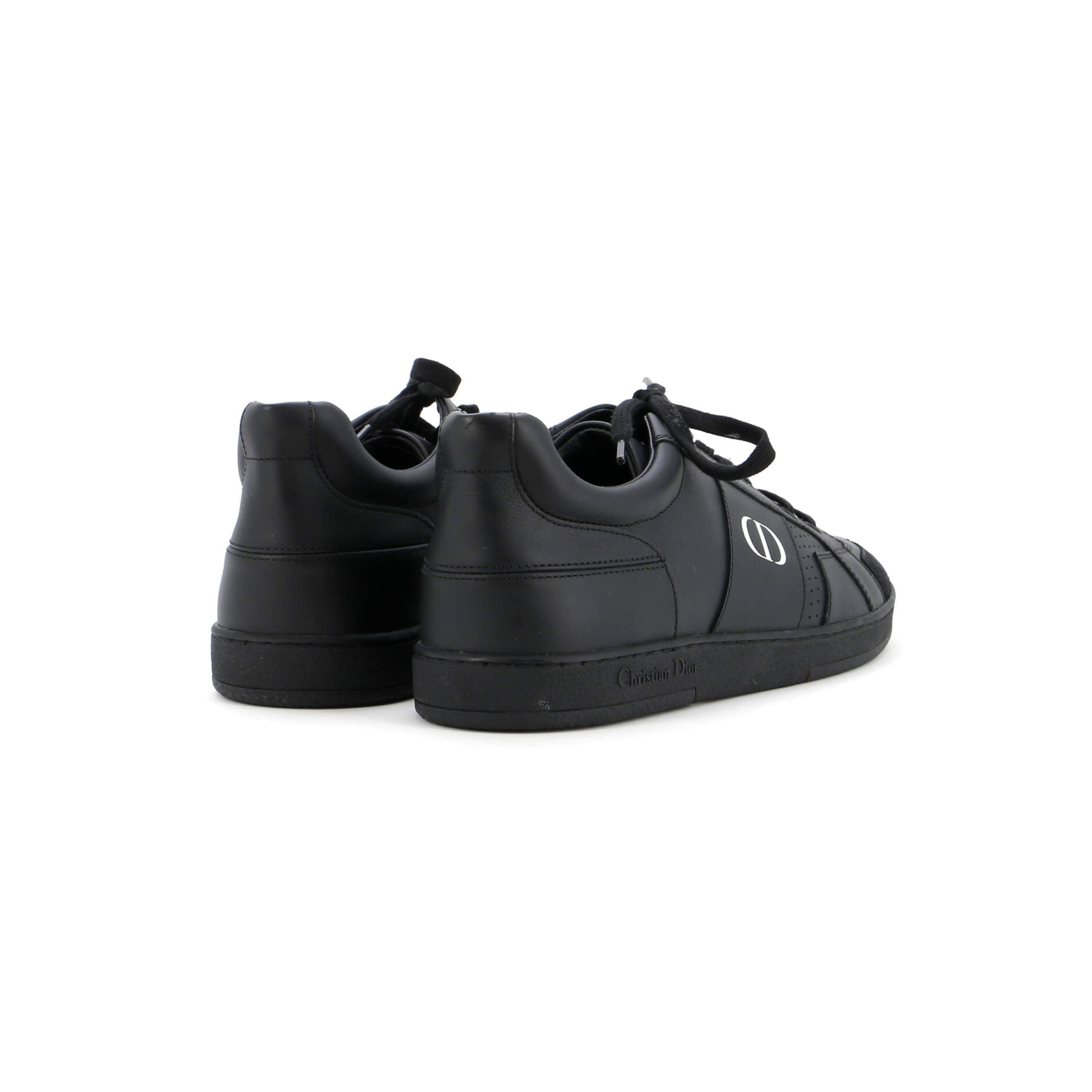 Logo Low-Top Sneakers Leather with Suede