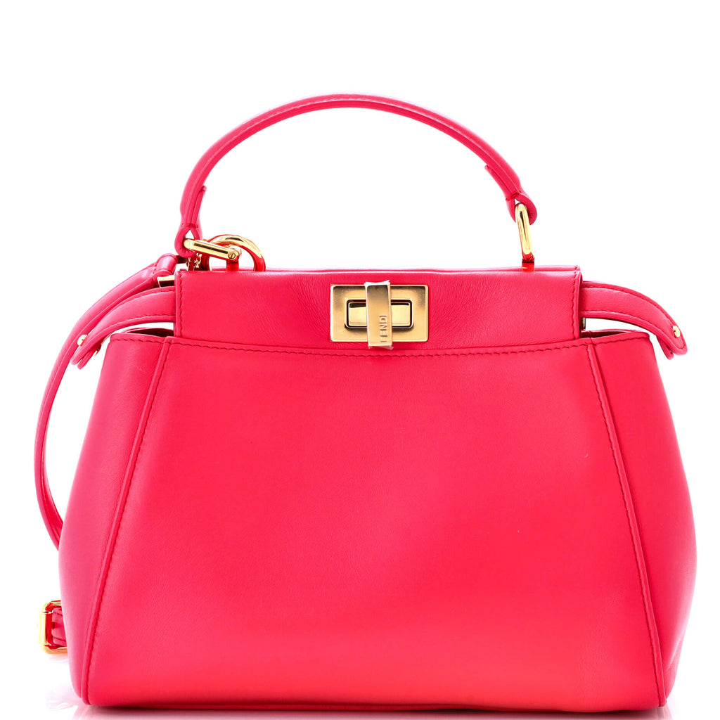 Peekaboo Bag Leather Mini