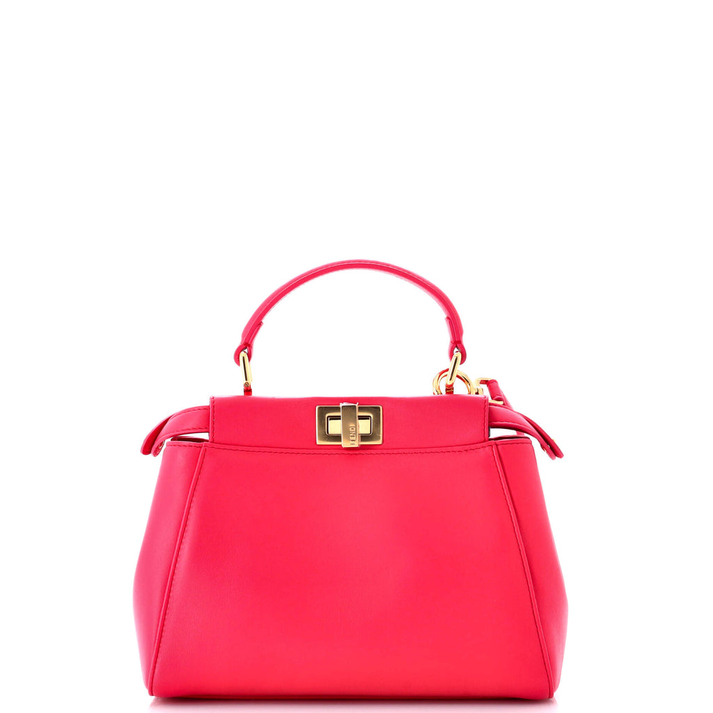Peekaboo Bag Leather Mini