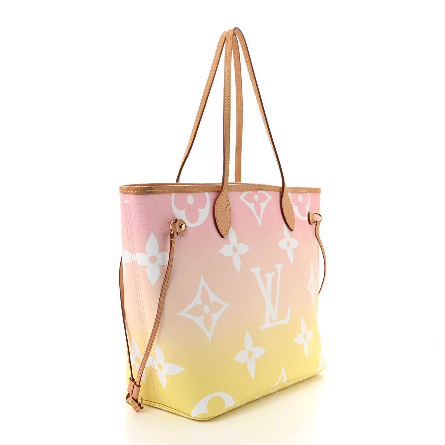 Monogram Giant By The Pool Neverfull MM  Light Pink