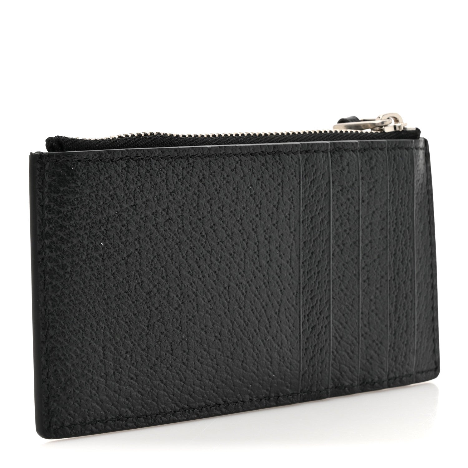 Dollar Calfskin GG Marmont Zip  Case Black