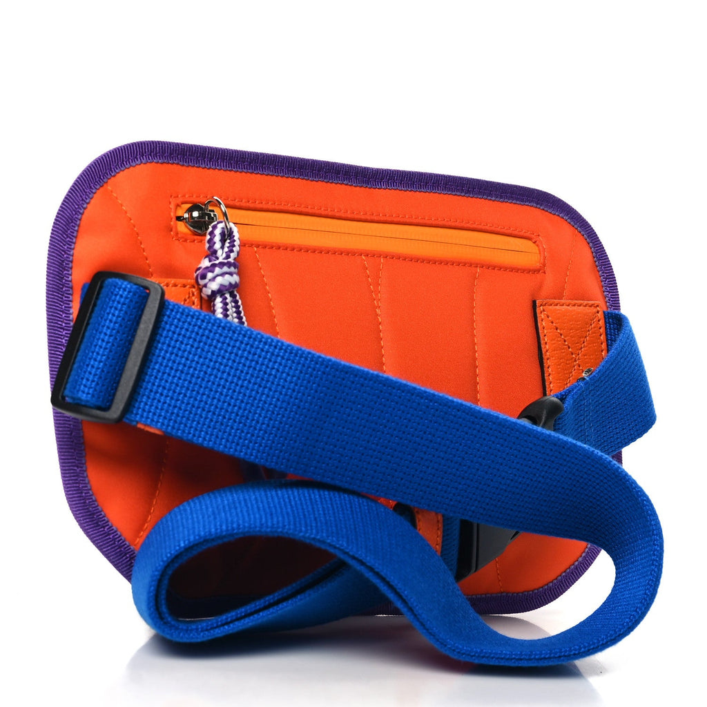 Jersey GG Monogram All Over Sporty Belt Bag Grey White Multicolor
