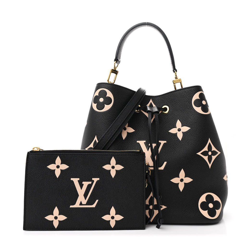 Empreinte Monogram Giant Neonoe MM Black Beige