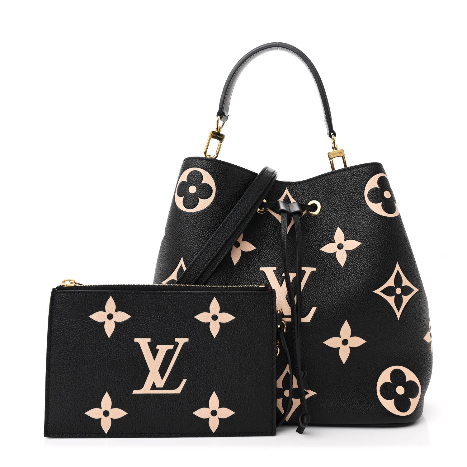 Empreinte Monogram Giant Neonoe MM Black Beige