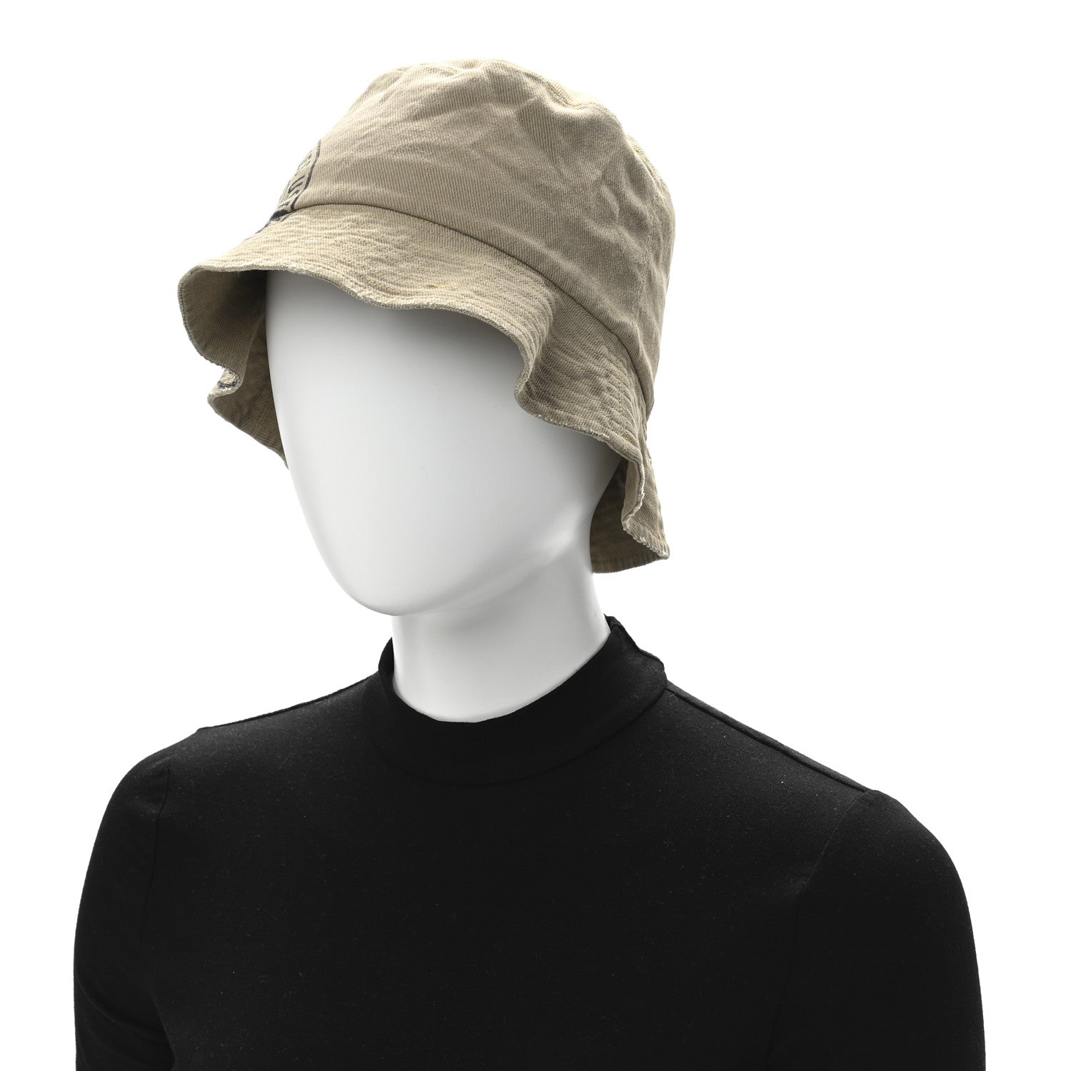 Canvas Teddy-D Brim Bucket Hat 59