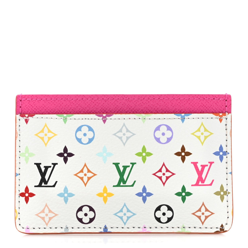 LV X TM Monogram Multicolor  Holder Kawaii Pink