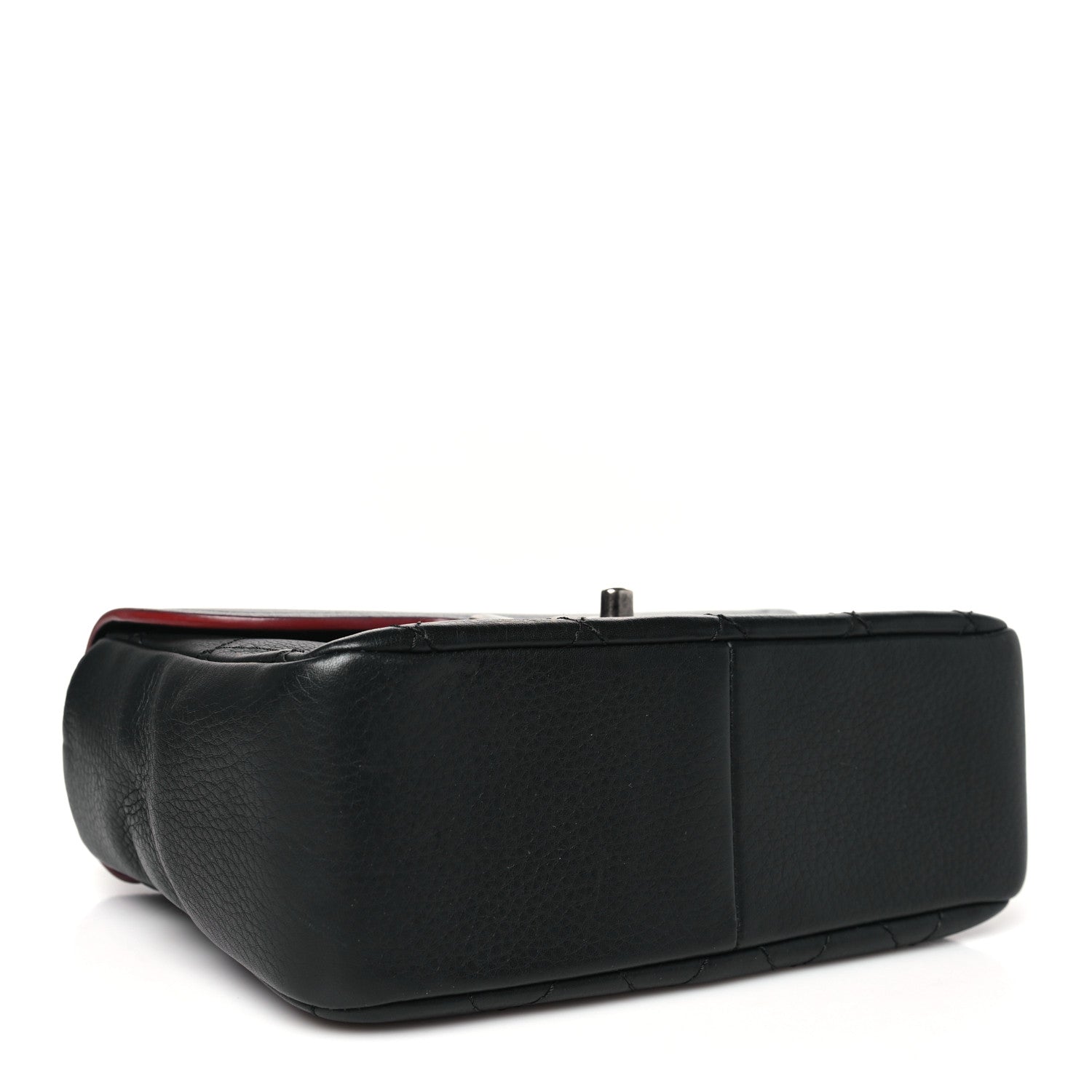 Grained Calfskin Archi Chic Flap Black