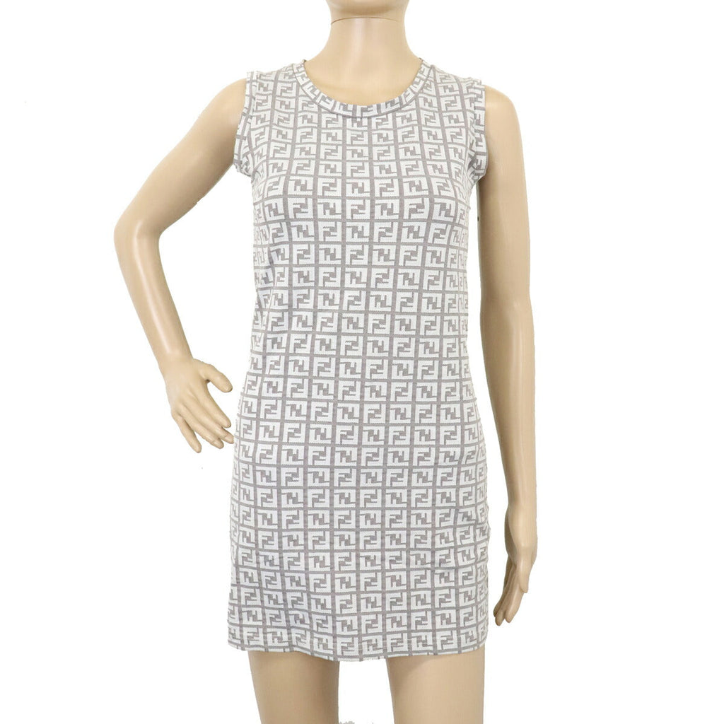 Fendi Zucchino Nylon Dress