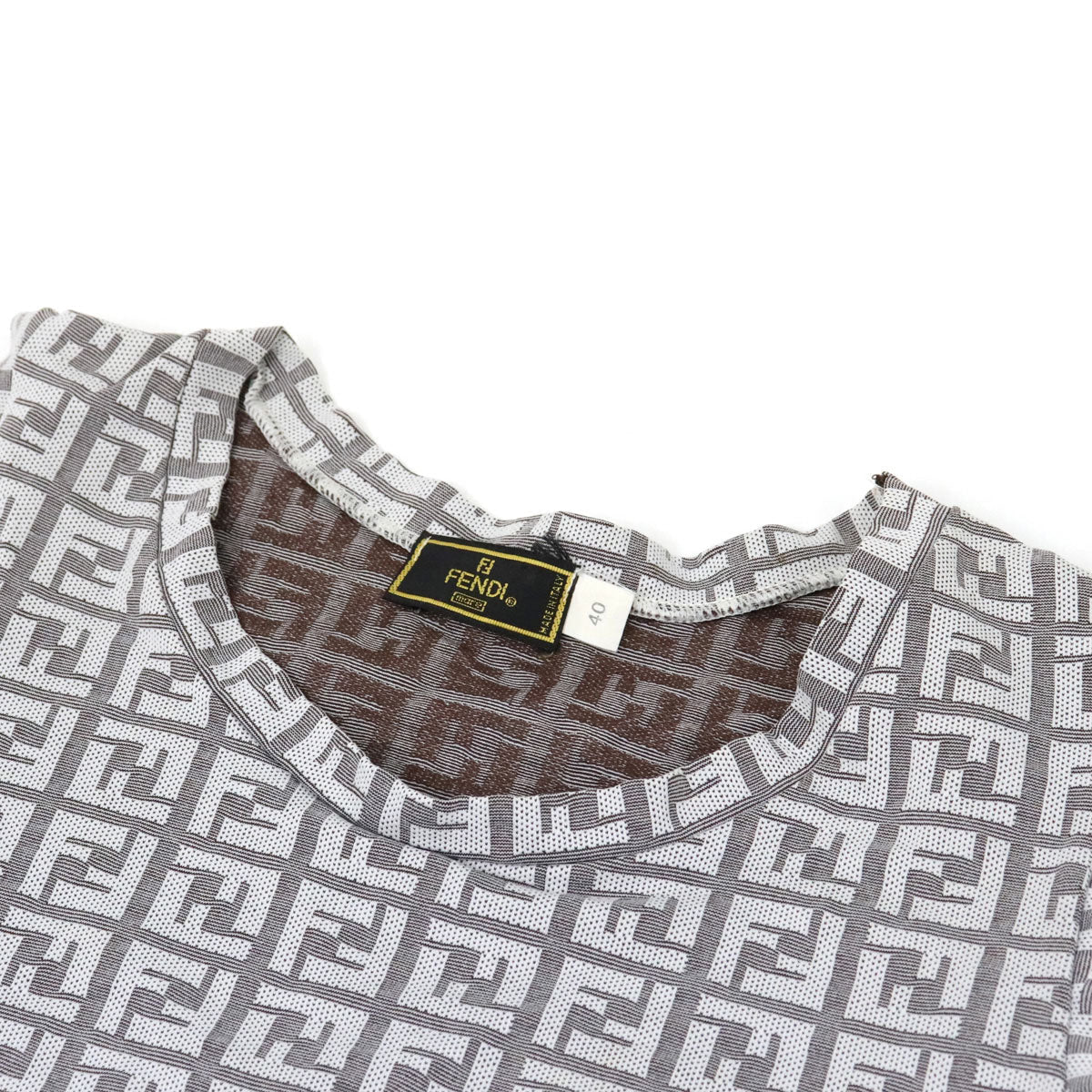 Fendi Zucchino Nylon Dress