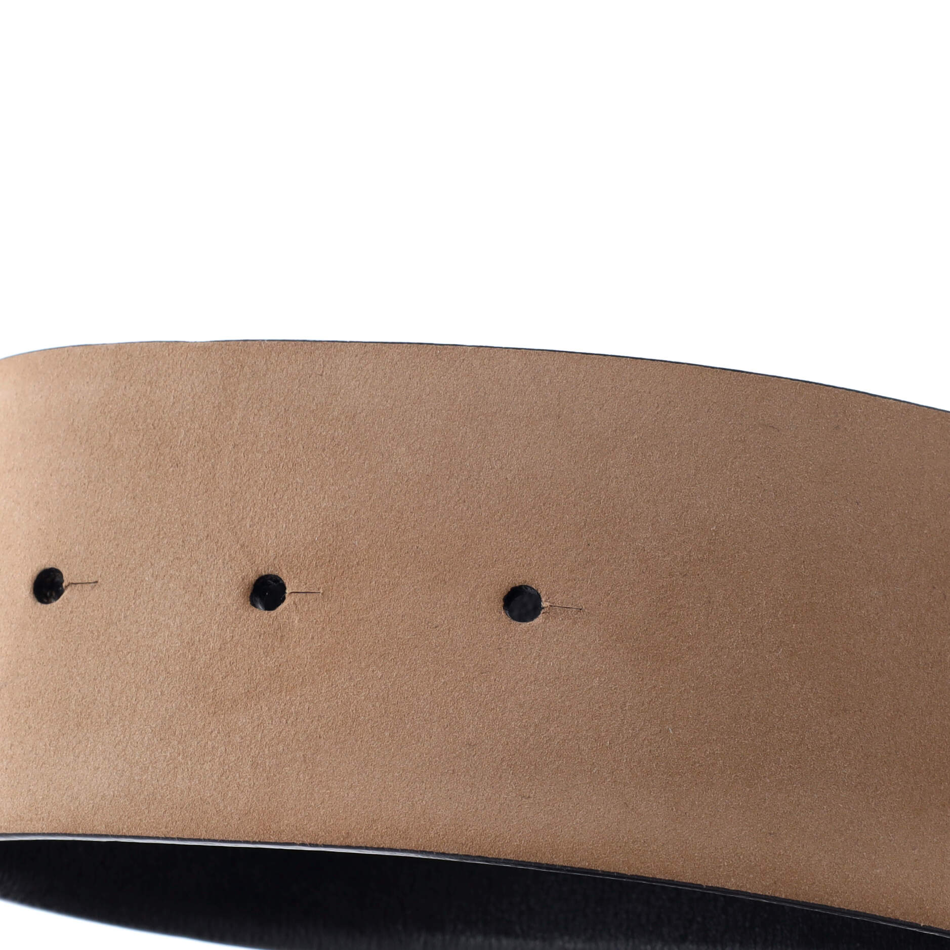 Oval CC Belt Calfskin Wide 95