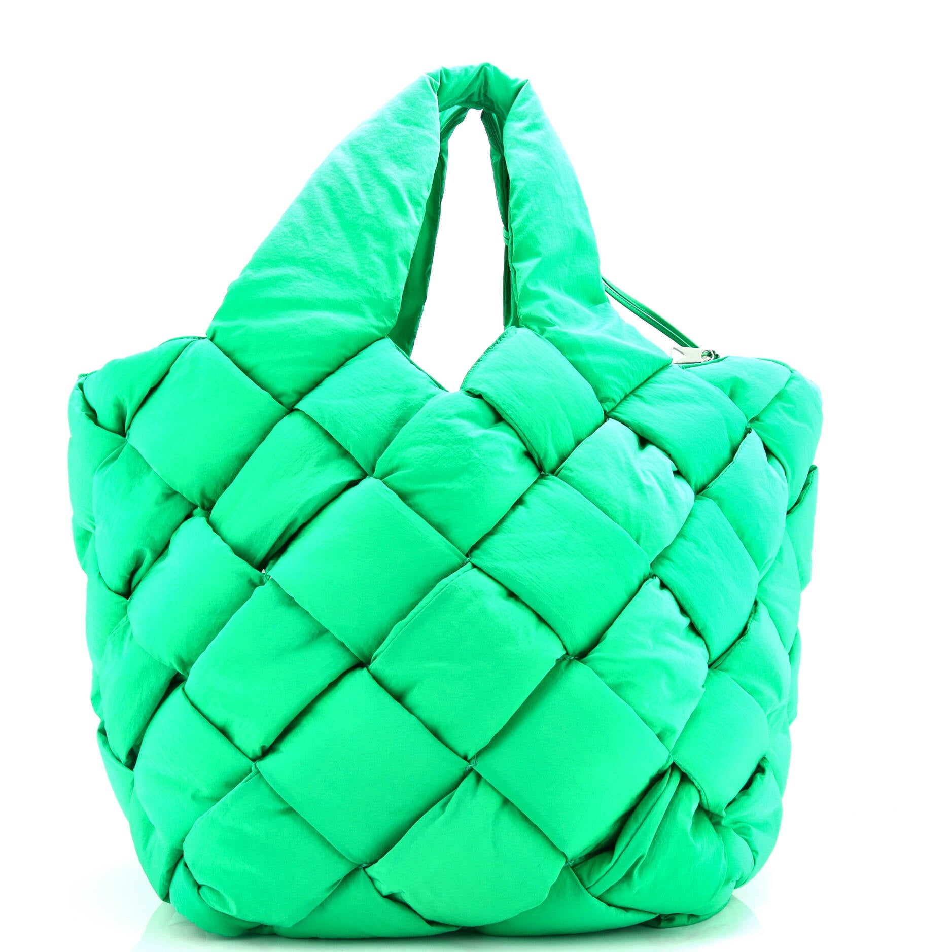 Cassette Paper Tote Intrecciato Nylon