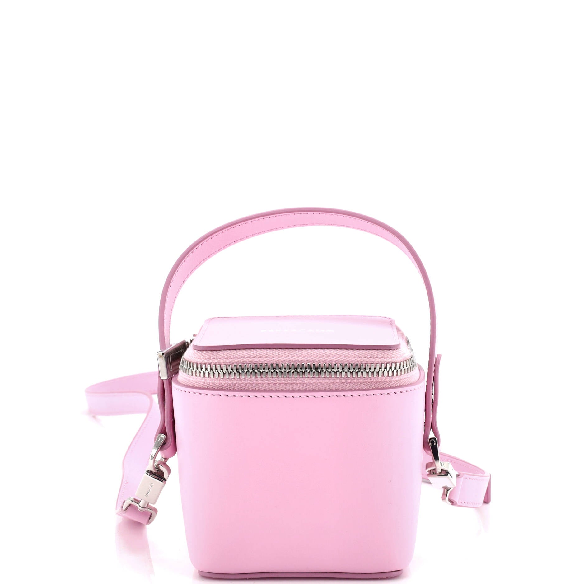 Gancicni Top Handle Vanity Case Leather Micro
