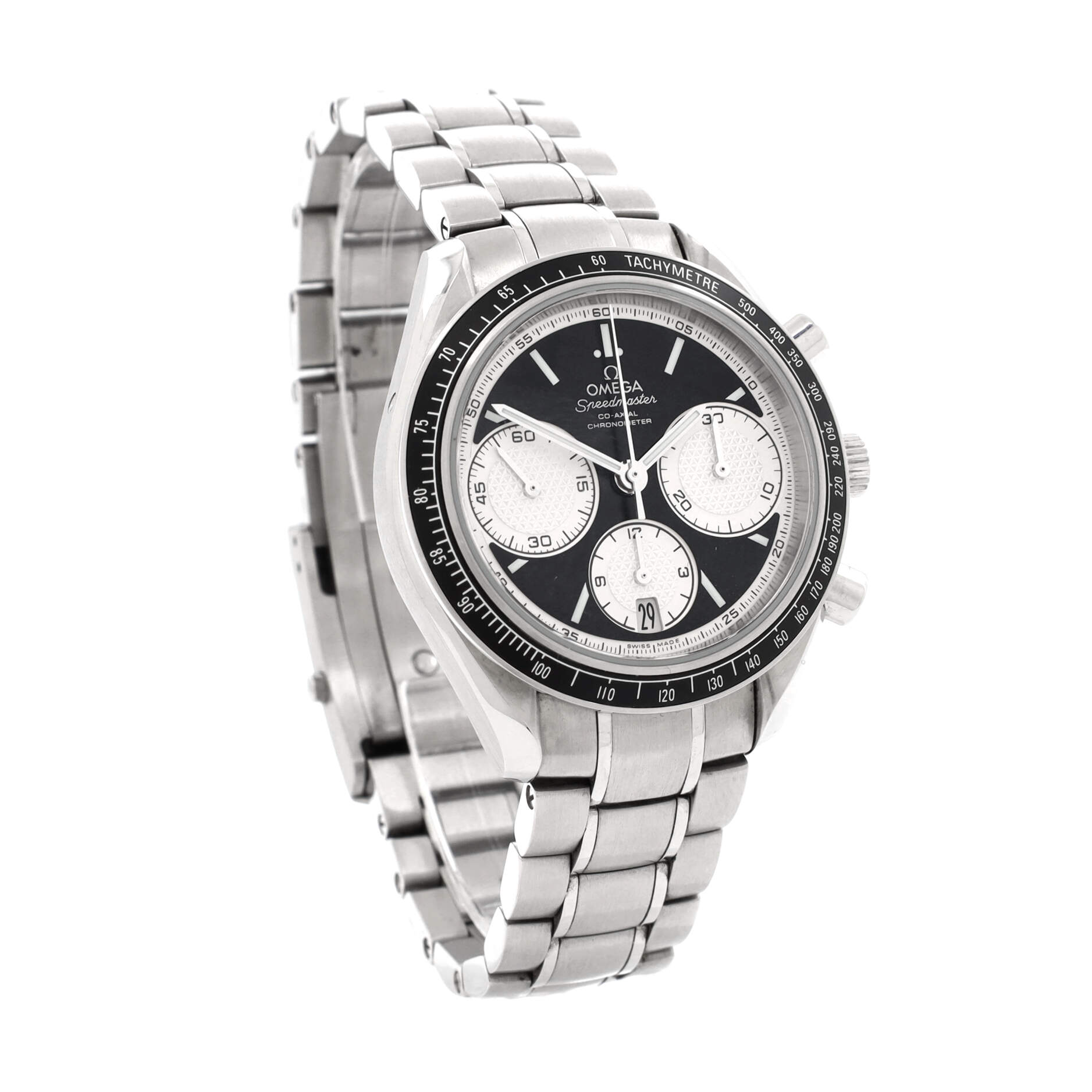 Speedmaster Racing Co-Axial Chronograph Automatic Watch Stainless Steel 40