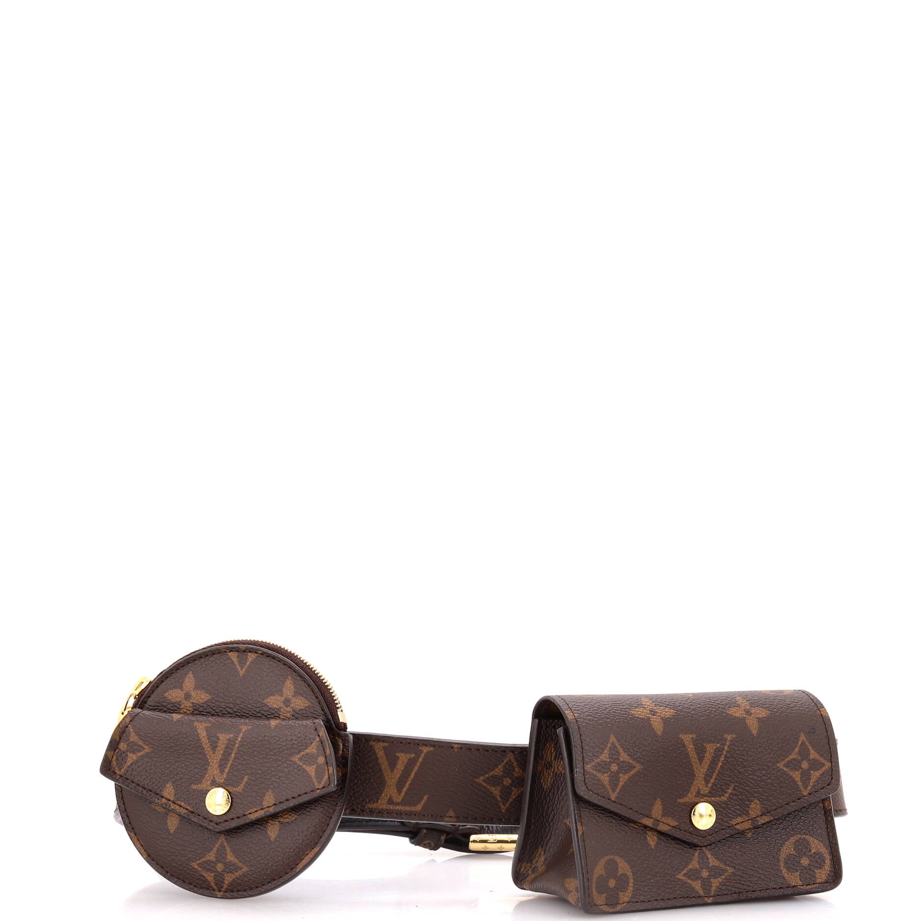 Daily Multi Pocket Belt Monogram Canvas Medium 70