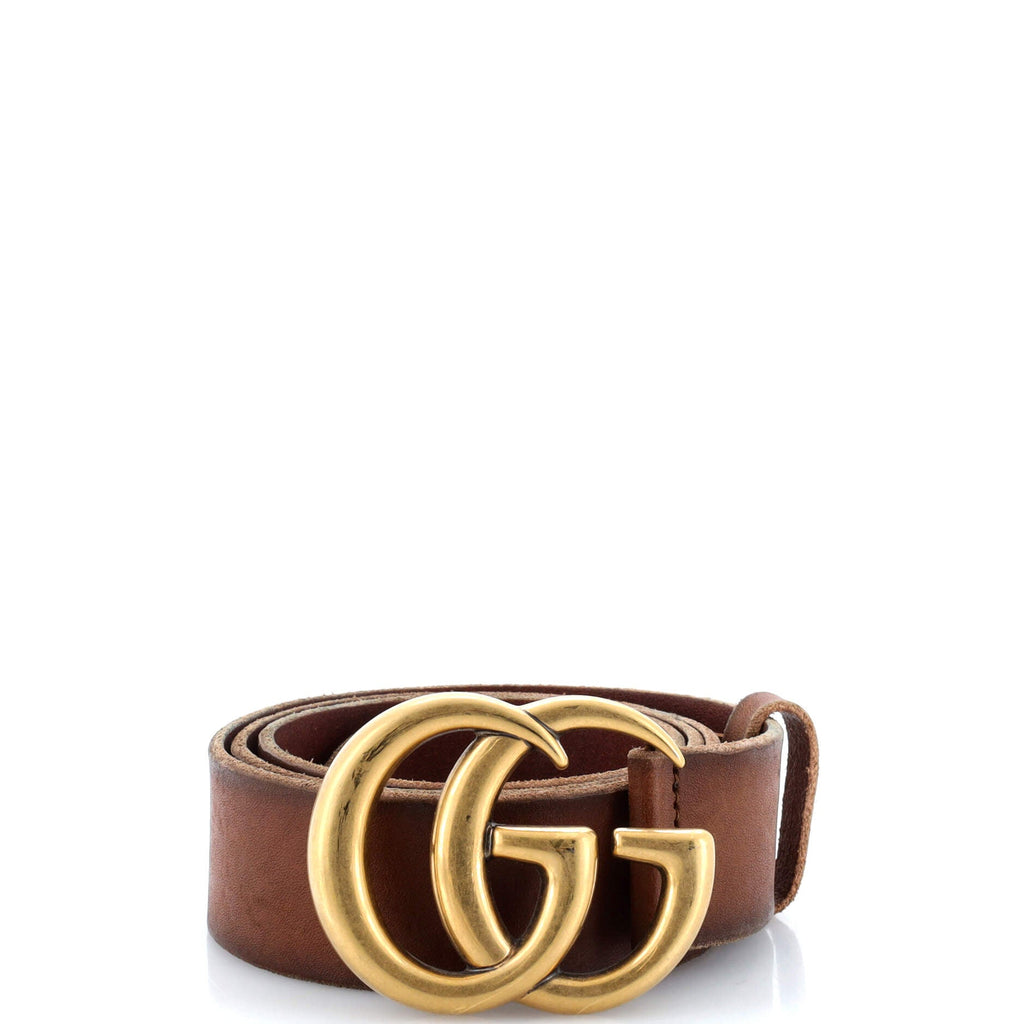 GG Marmont Belt Leather Medium 95