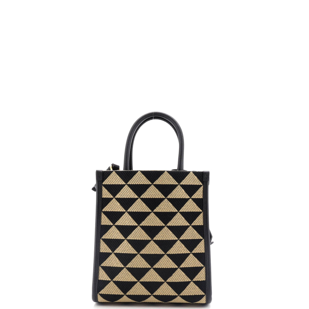 Symbole Shopper Tote Jacquard Mini