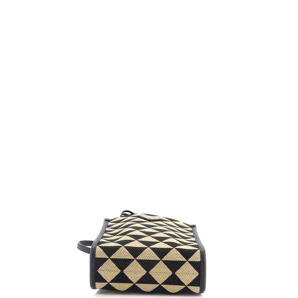 Symbole Shopper Tote Jacquard Mini