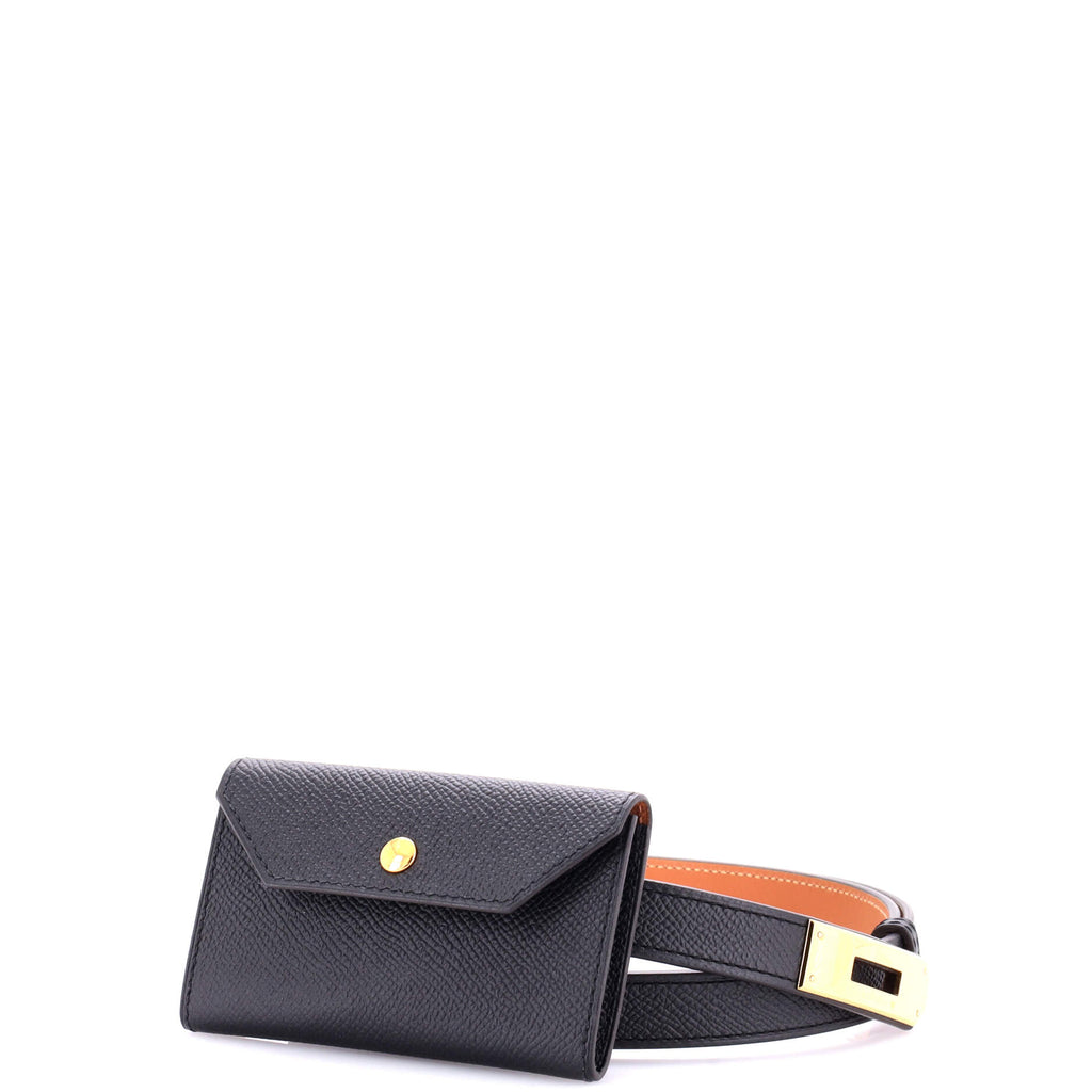 Kelly Pocket Belt Leather Thin 90