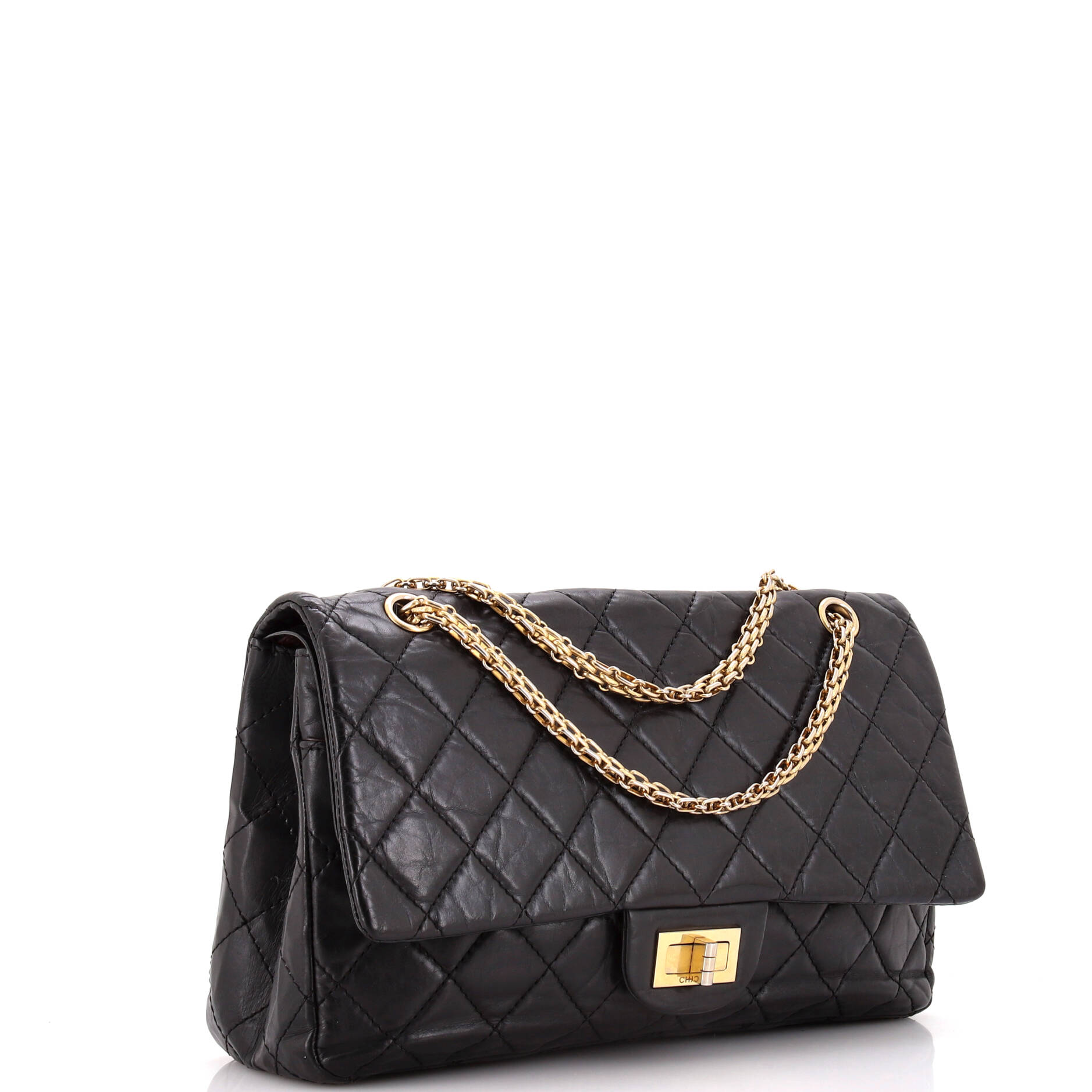 Reissue 2.55 Flap Bag Quilted Aged Calfskin 227