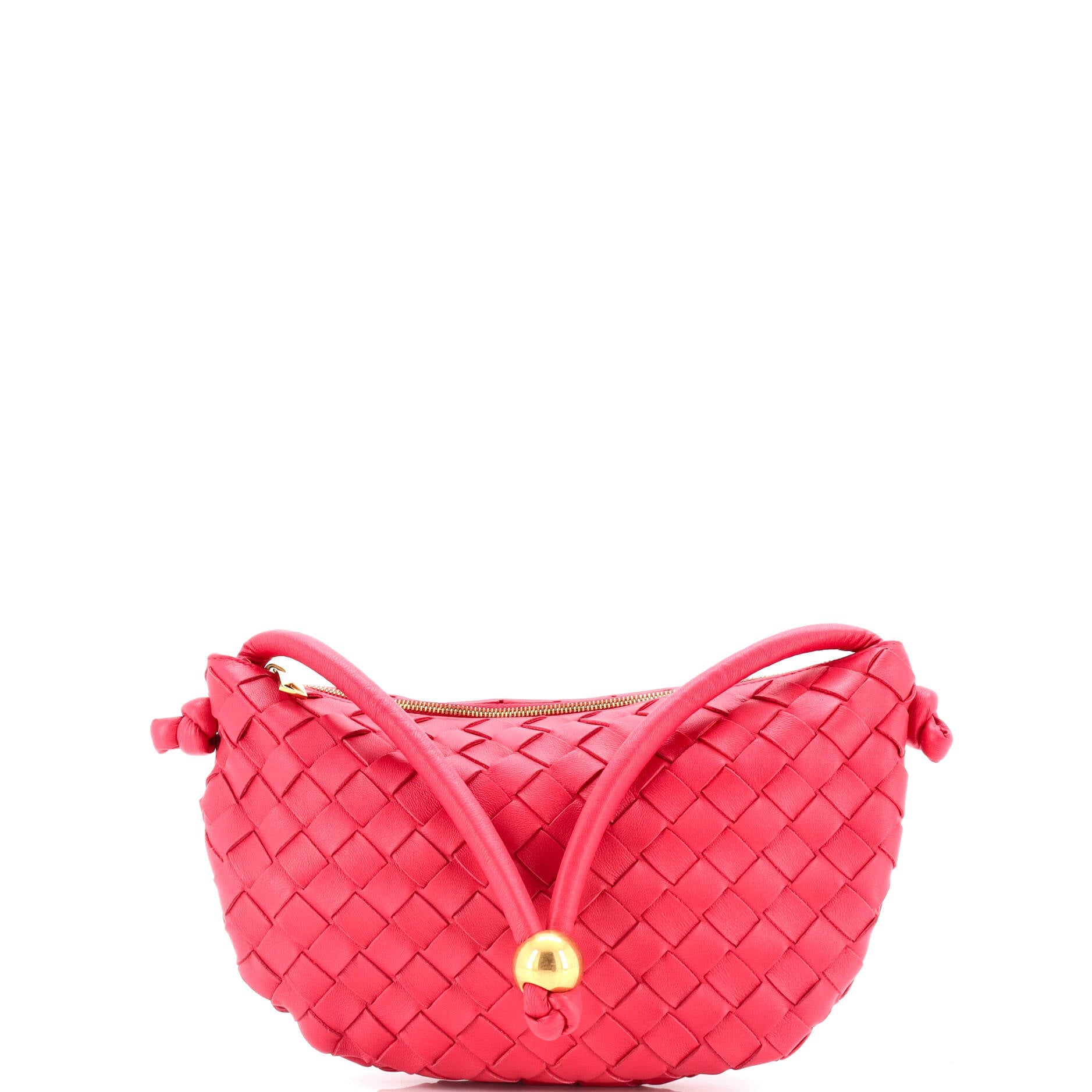 Turn Pouch Intrecciato Nappa Small
