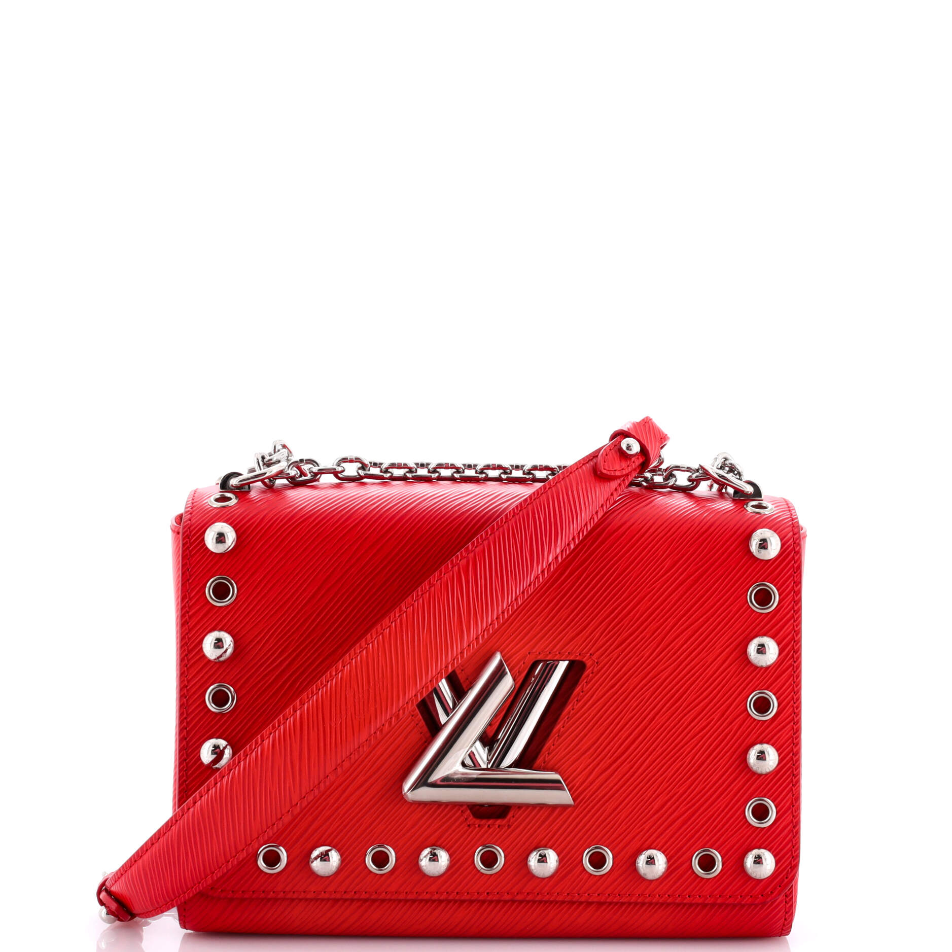 Twist Handbag Studded Epi Leather MM