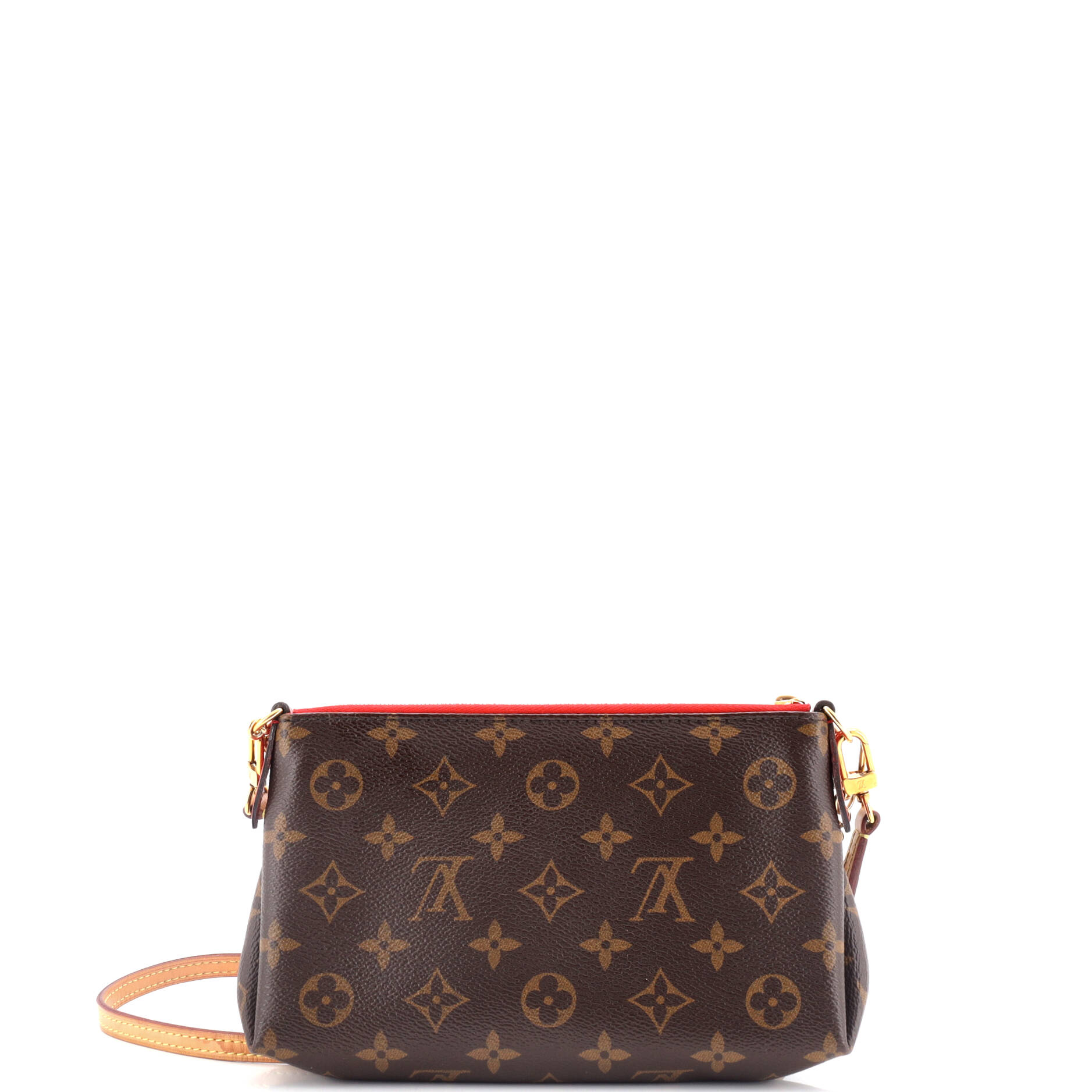 Pallas Clutch Monogram Canvas with Leather