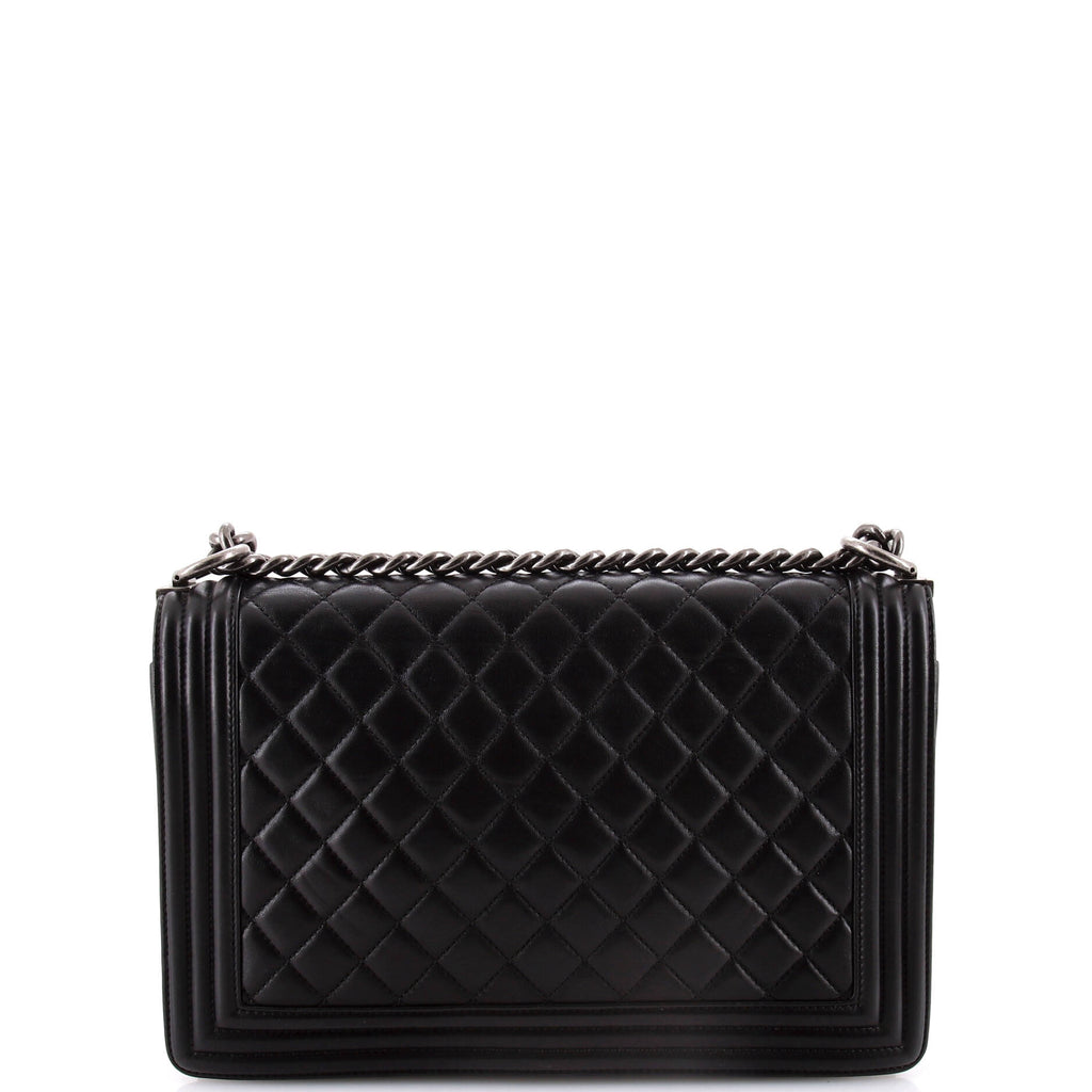Boy Flap Bag Quilted Calfskin New Medium