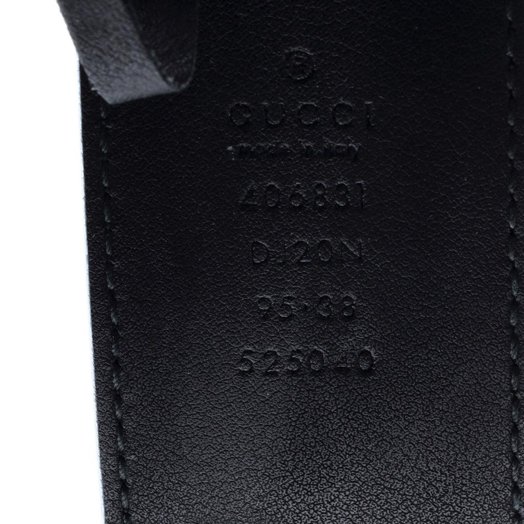 GG Marmont Belt Leather Wide 95