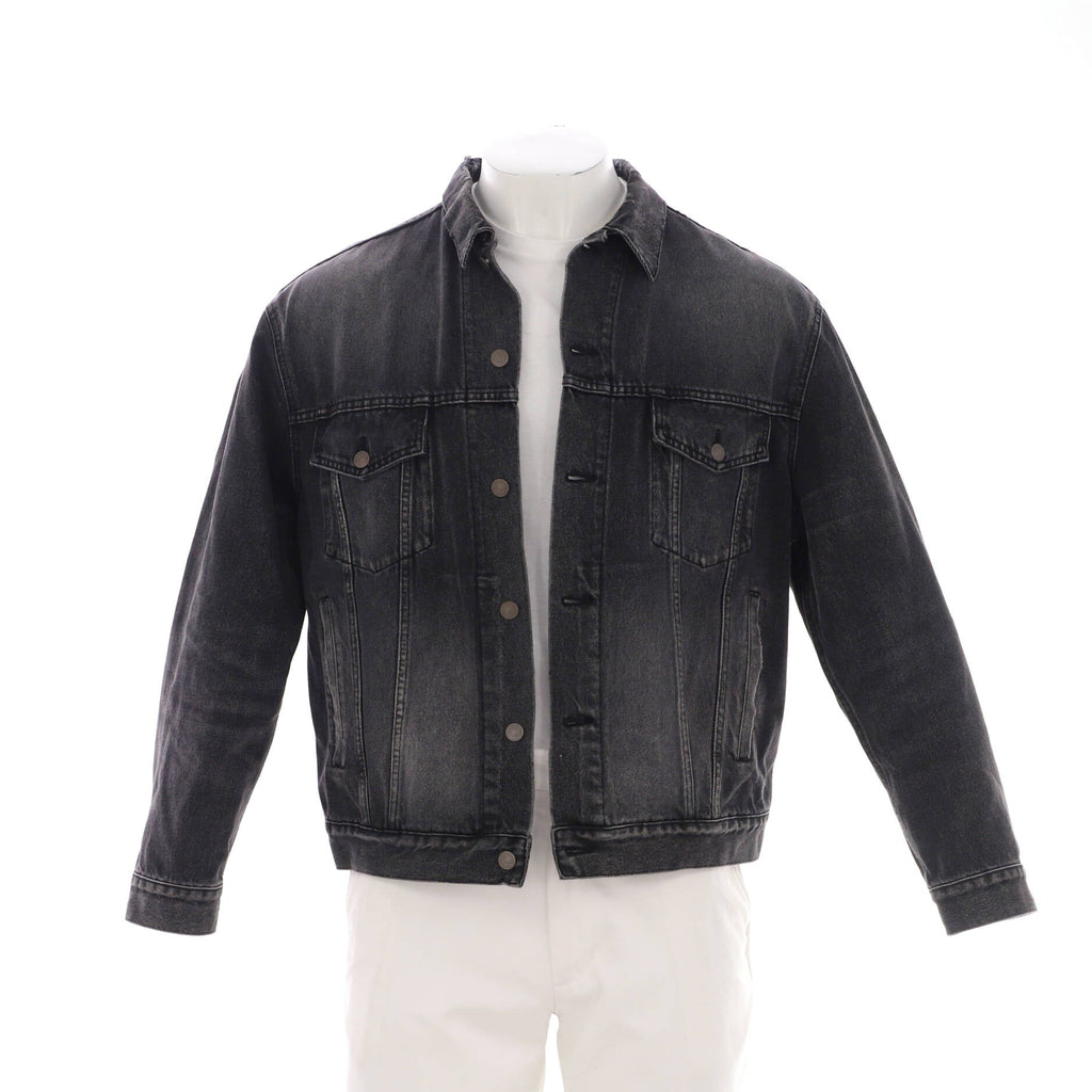 Men's Logo Oversized Jacket Denim