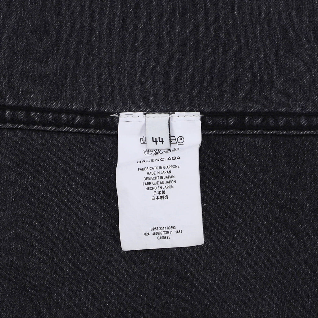 Men's Logo Oversized Jacket Denim