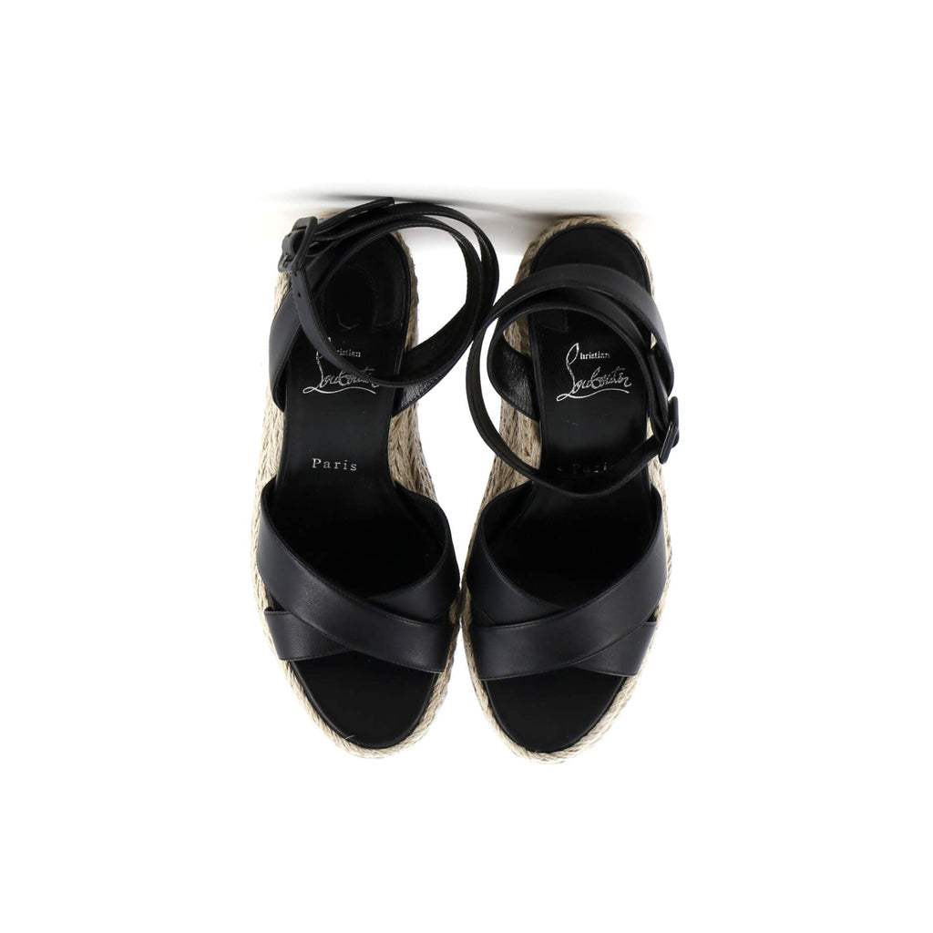 Women's Super Mariza Espadrille Platform Sandals Leather 130
