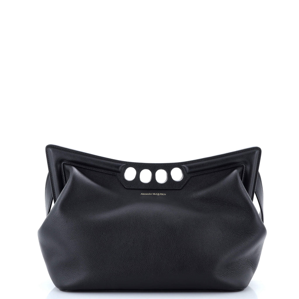 The Peak Chain Shoulder Bag Leather Small