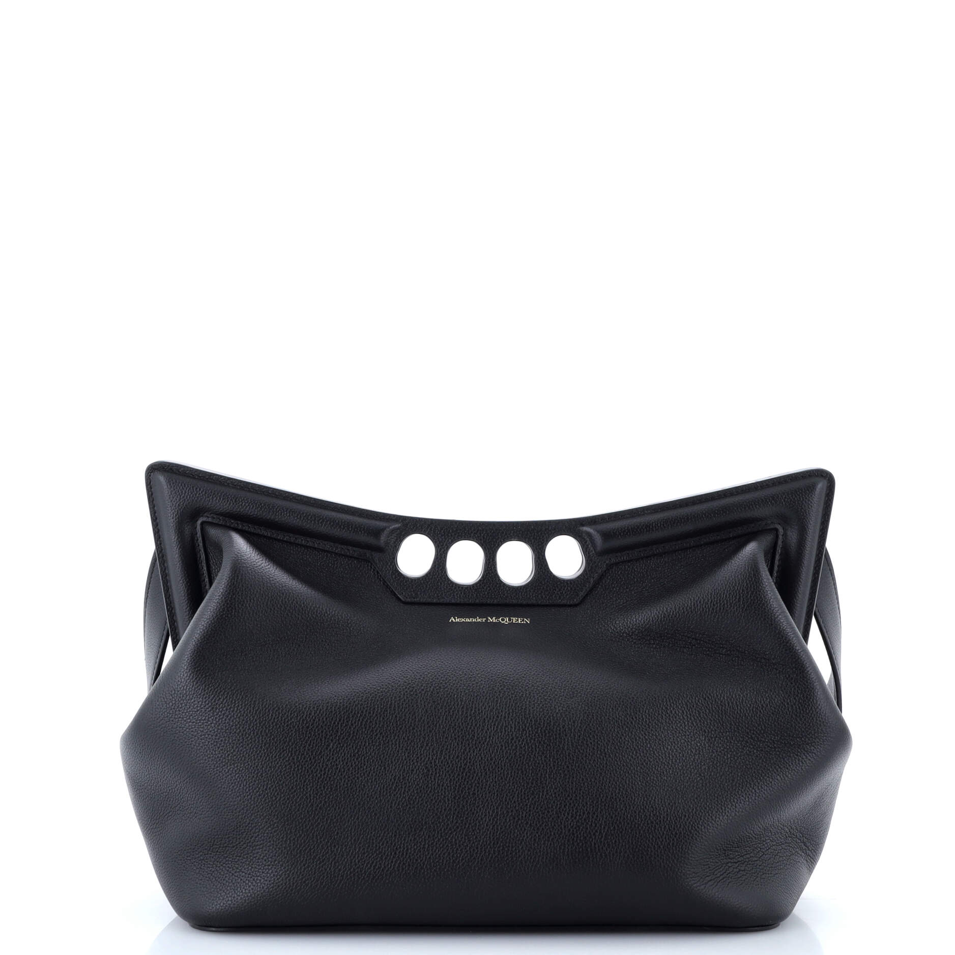 The Peak Chain Shoulder Bag Leather Small