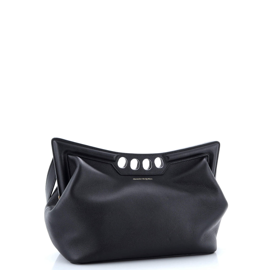 The Peak Chain Shoulder Bag Leather Small