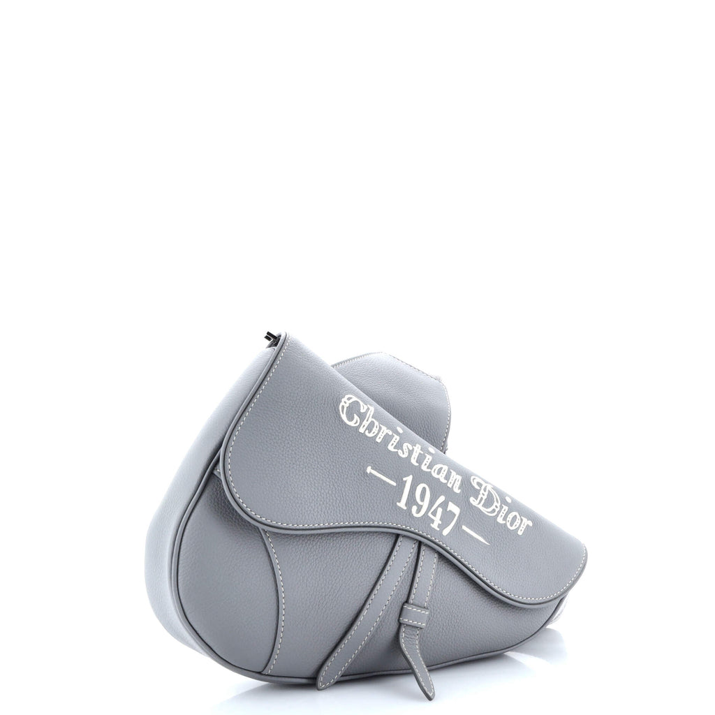 Shawn Stussy Saddle Crossbody Bag Printed Leather